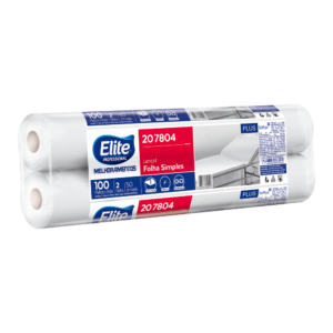Lençol de Papel para Macas Folha Simples Elite Plus - Forração Higiênica