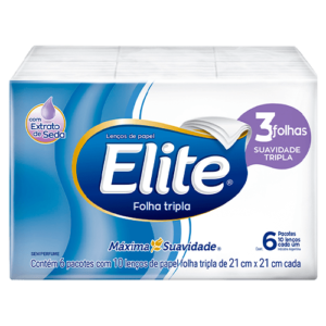 Lenço de Papel Elite Pocket 10 Folhas