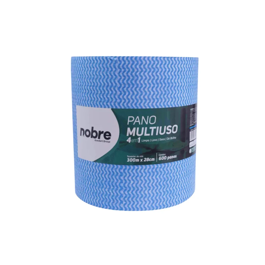 Rolo de Pano Multiuso Nobre Azul 20cm x 300m em ambiente profissional | Elite M4